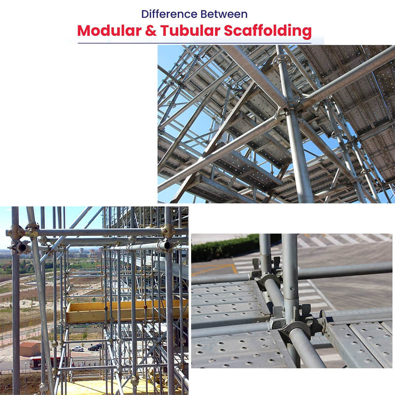 Andamios modulares vs. tubulares: una guía práctica para contratistas