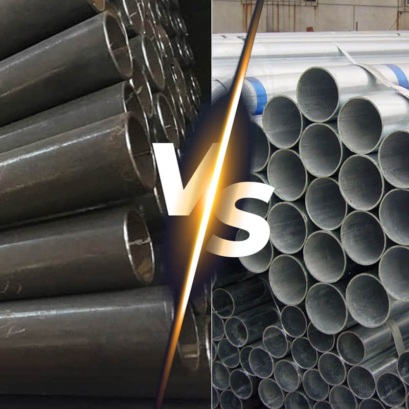 Black Steel vs. Galvanized Steel: A Comprehensive Guide for Construction & Engineering