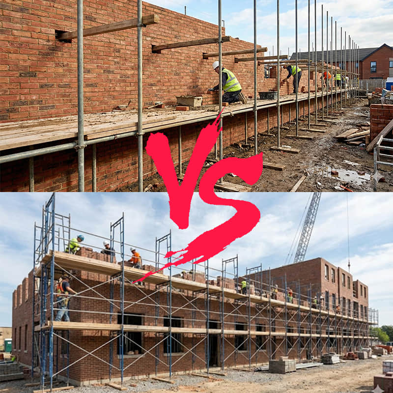 Dependent vs. Independent Scaffolding: A Comprehensive Technical Guide